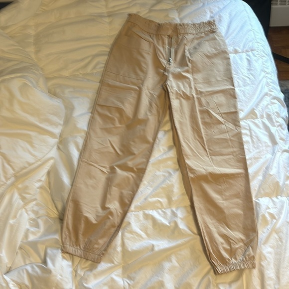 Light material, baggy style, size large.  Elastic waistband. - Picture 1 of 6